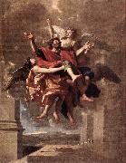 Nicolas Poussin The Ecstasy of St Paul USA oil painting artist